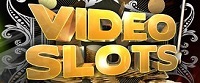 VideoSlots logo with the Video Slots text in gold color.