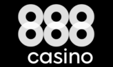 888 casino black logo with white text