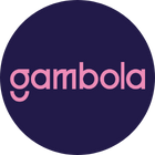 gambola round purple logo
