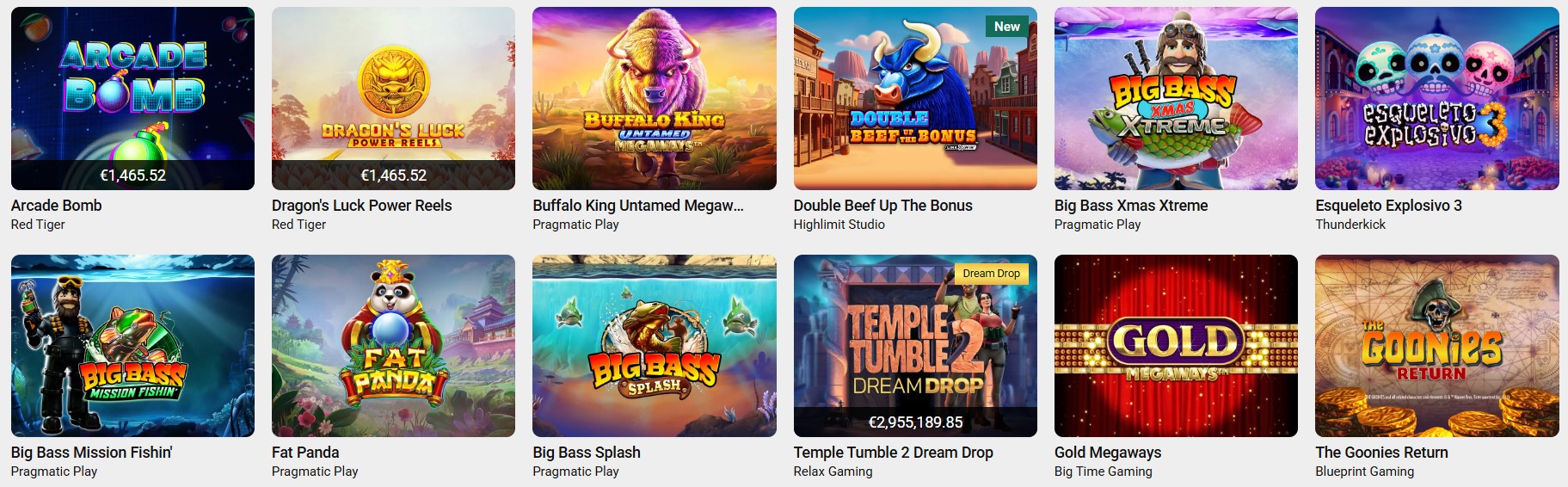 Exciting Slots Selection