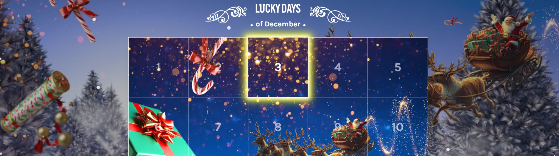Lucky Days Casino Christmas Calendars