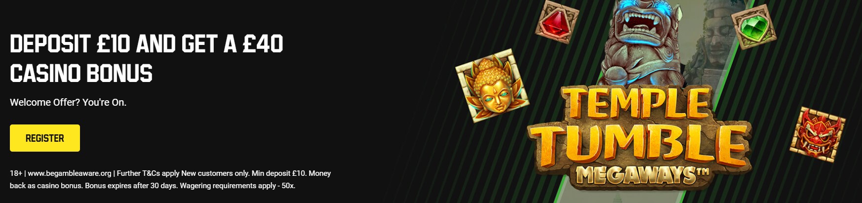 Unibet £40 Bonus on Your First Deposit