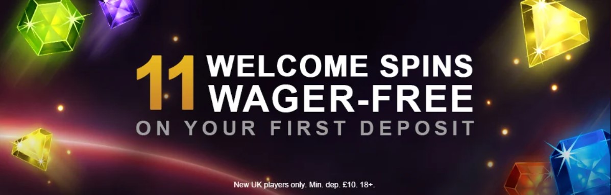 Videoslots 11 free spins wager free
