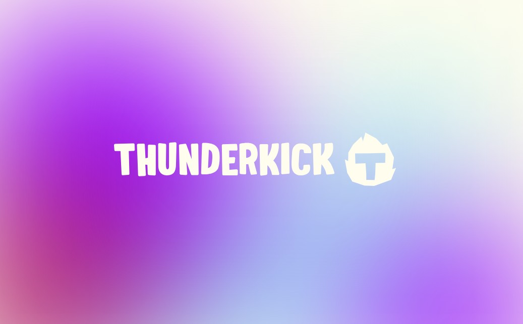 Thunderkick purple logo