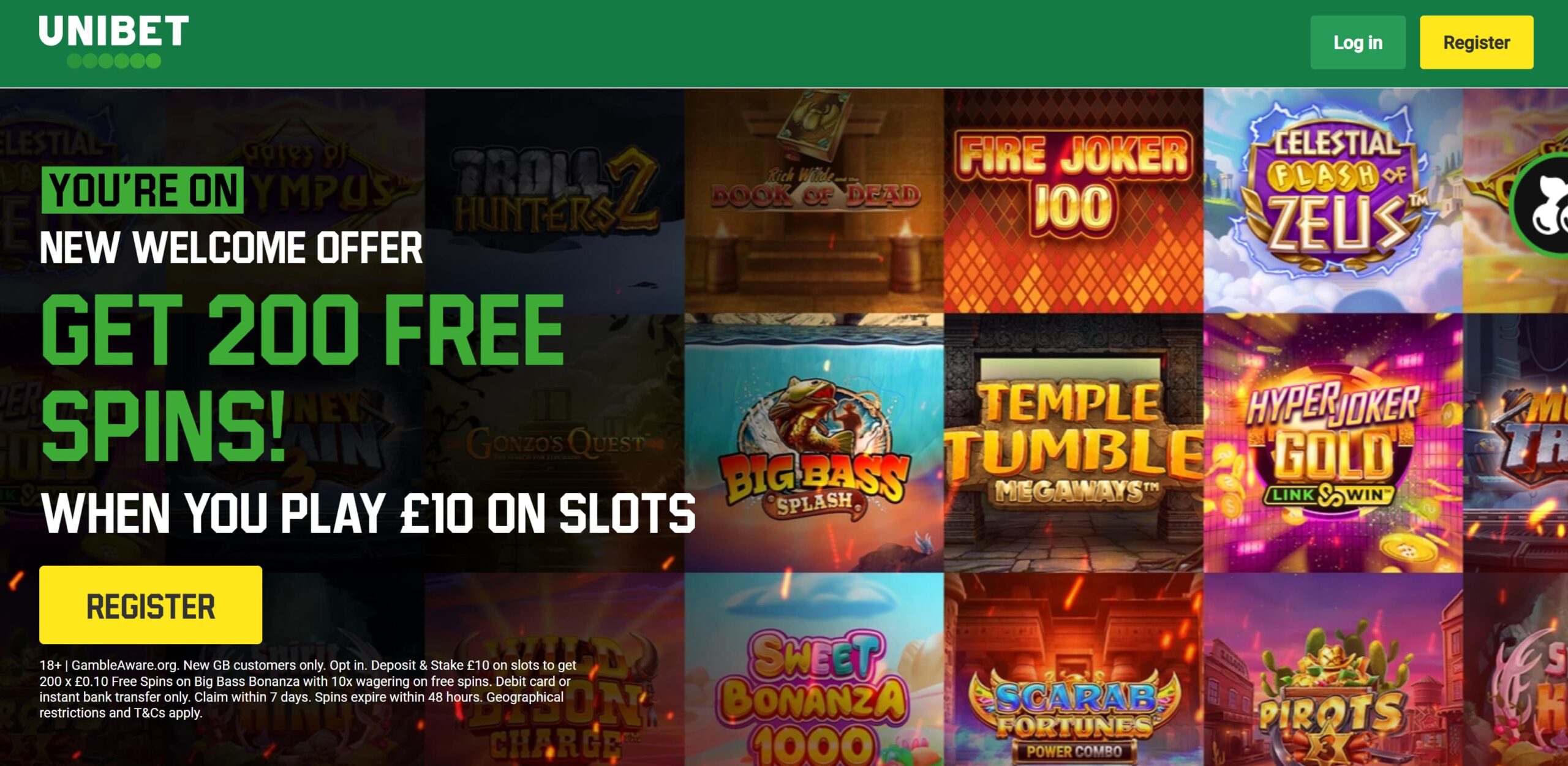UniBet bonus